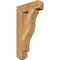 Ekena Millwork Funston Craftsman Rough Sawn Bracket, Western Red Cedar, 4"W x 16"D x 28"H BKT04X16X28FST04RWR - alternate 1